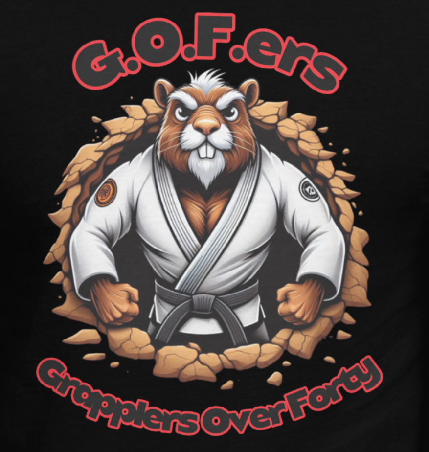 GOFers:Grapplers Over 50 T-shirt